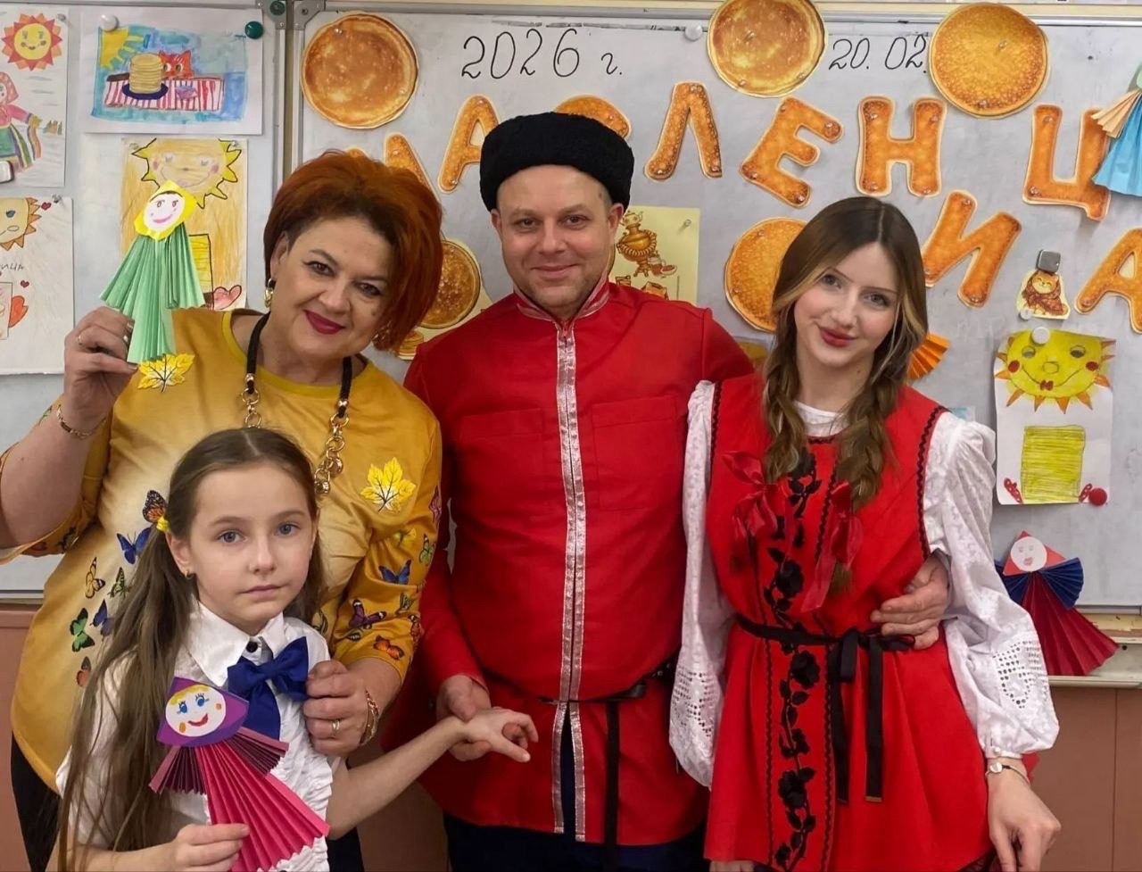 народные гулянья с семьёй
